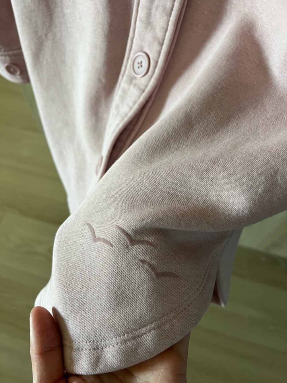 Lazypants Fleece Shacket in Rose - Picture 8 of 13